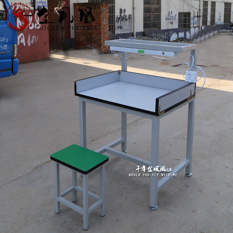 With edge workbench sub-inspection inspection table simple operation table anti-static work table manufacturer custom