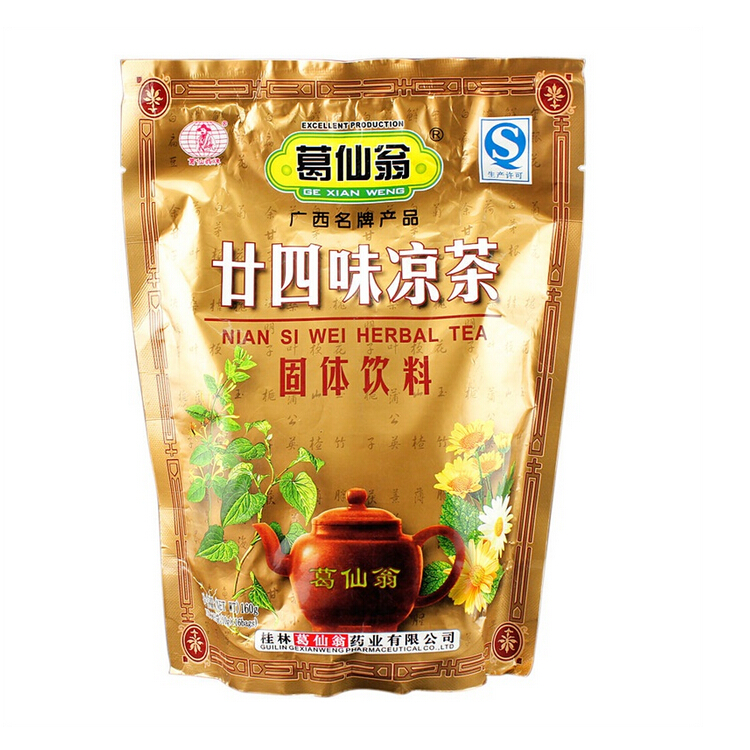 葛仙翁 廿四味凉茶 10g*16袋/包 二十四味凉茶颗粒
