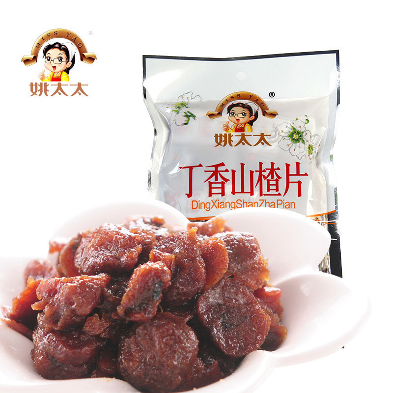 【天猫超市】姚太太丁香山楂片 150g/袋 果干蜜饯 梅子 开胃 凉果