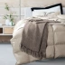 Mingchao nhà dệt giường duvet 90 vịt trắng xuống chăn bông đầy màu sắc chăn bông nhẹ ấm Quilts