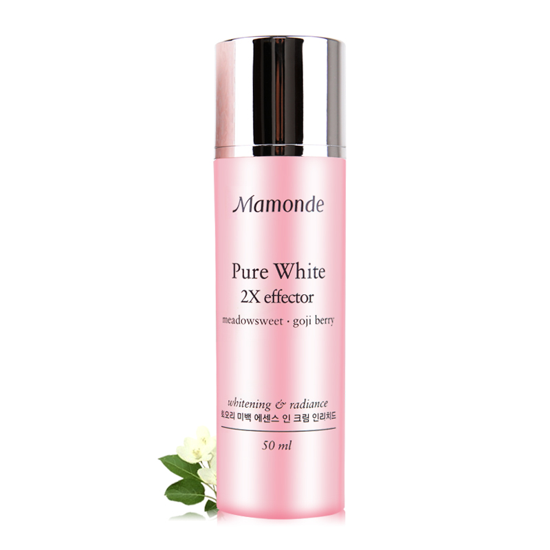 Mamonde/梦妆淡斑净白双重菁华霜50ml清爽型花萃净白升级美白