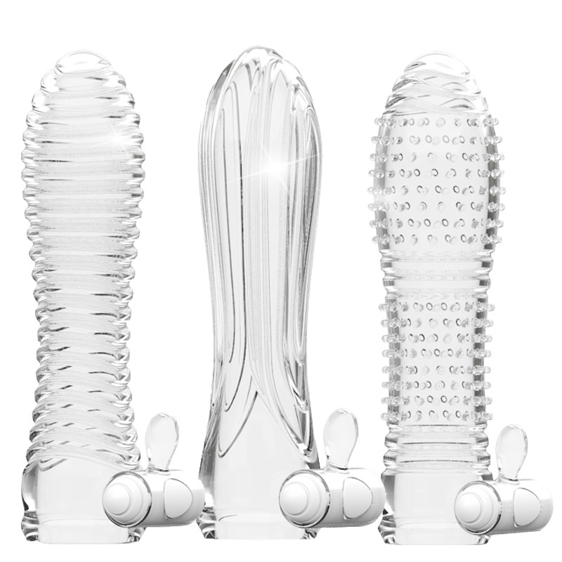 取悦震动狼牙套 延迟安全套成人用品刺套G点套水晶套保险套