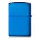 ZIPPO nhẹ hơn đàn ông chính hãng Logo băng xanh 20446ZL chính hãng Mỹ chính hãng tùy chỉnh cá nhân - Bật lửa bật lửa zorro Bật lửa