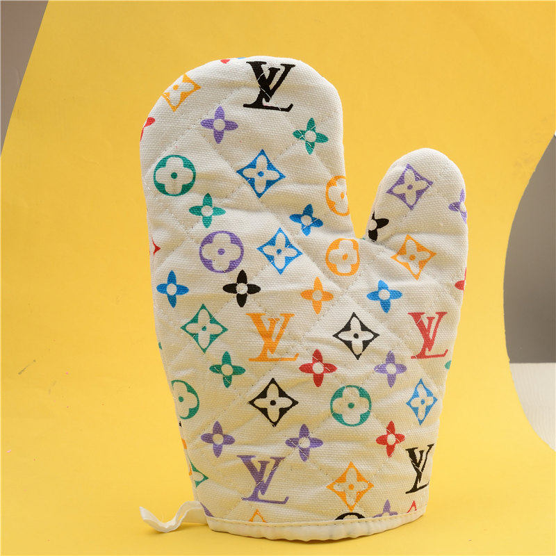 单只装 耐高温手套 加厚隔热 烤箱微波炉碗盘防烫手套 烘焙工具