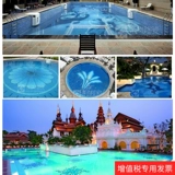 Индивидуальная крупная и маленькая крытая и открытая детское детское бассейн Дизайн дизайн мозаики фона фон стены видовые чертежи строительные чертежи