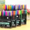 Black card DIY album pen 24 color 36 color watercolor pen flash pen Fluorescent pen 48 color metal pen Shiny crystal pen set