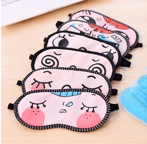 Blindfold blindfold creativity ultra-awkward cartoon cute expression cloth blindfold anti-glaring eye sleep blindfold