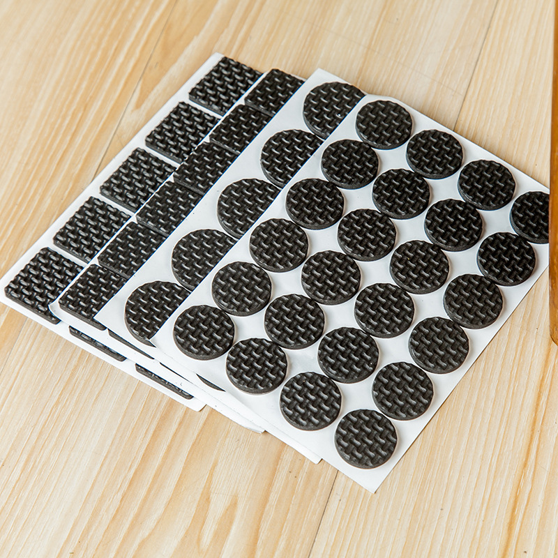 Thickened Table Leg Cushion Furniture Anti-Wear Cushion Square Chair Safety Non-slip Chair Footbed Sofa Table And Chair Feet Protection Spacer