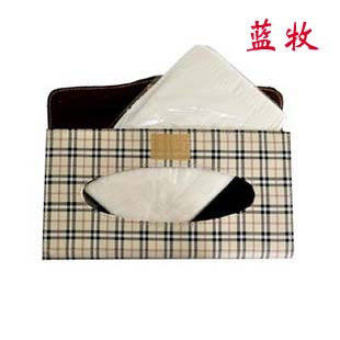 车内饰品 车内用品 车用纸巾盒 多功能CD夹 颜色随机