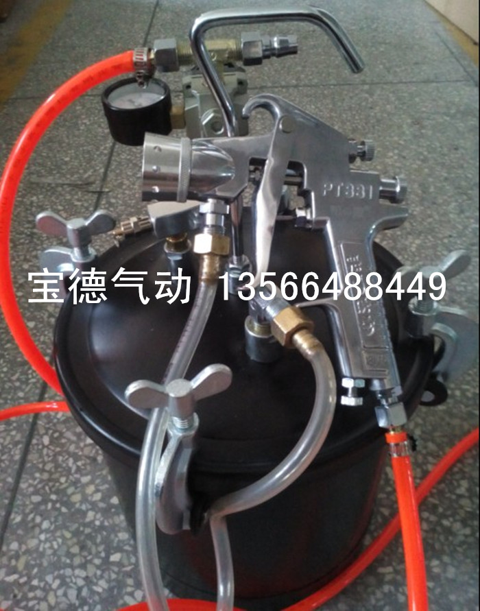 Matsusaka 10 Litres Pressure Barrel PT881 Water-Wrap Water Colorful Spray Gun Marble Coating Tool Colorful Painted Granite 