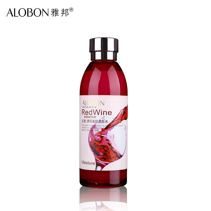 AloBon/雅邦红酒透亮美肌柔肤水150ml 补水保湿 抵御干燥