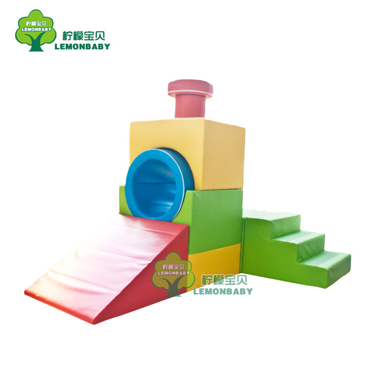 Children Indoor Software Multifunction Locomotives Climbing Slip Combined Kindergarten Pro-Son Garden Toys