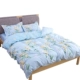 Bộ đồ giường đơn giản 1,5 / 1,8m của bốn học sinh 1,2 mét ga trải giường chăn ga trải giường ký túc xá ba bộ 4