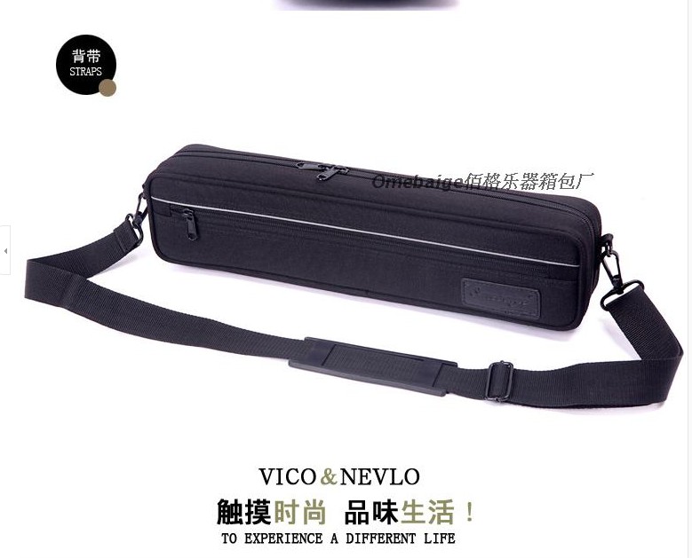 Omebaige 16 holes 17 hole flute single shoulder carry portable luggage package with the luggage box