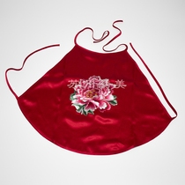 Embroidery handmade embroidered ladies silk belly pocket autumn mulberry silk Su embroidery retro National style craft gifts abroad