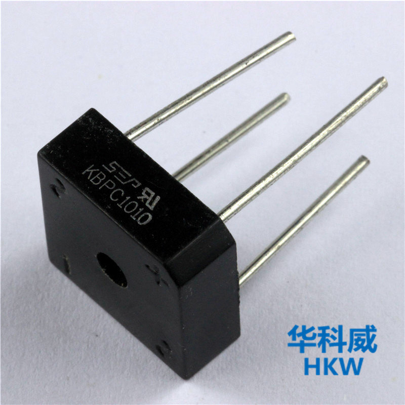 Bridge 10A1000V square bridge KBPC1010 bridge stack plastic packaging
