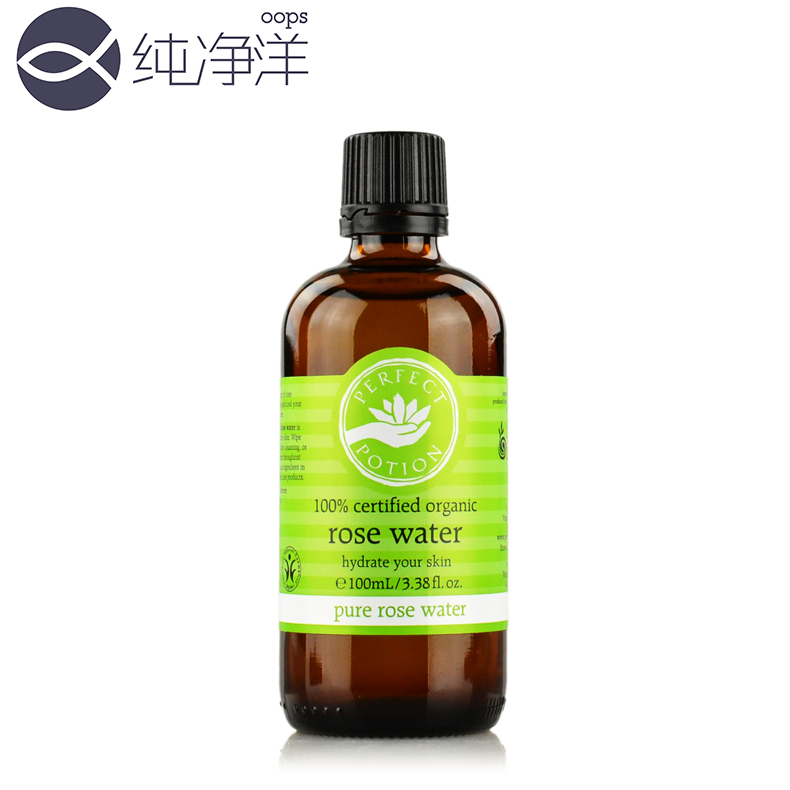 PP24澳洲Perfect Potion优方有机玫瑰纯露花水爽肤水保湿水100ml