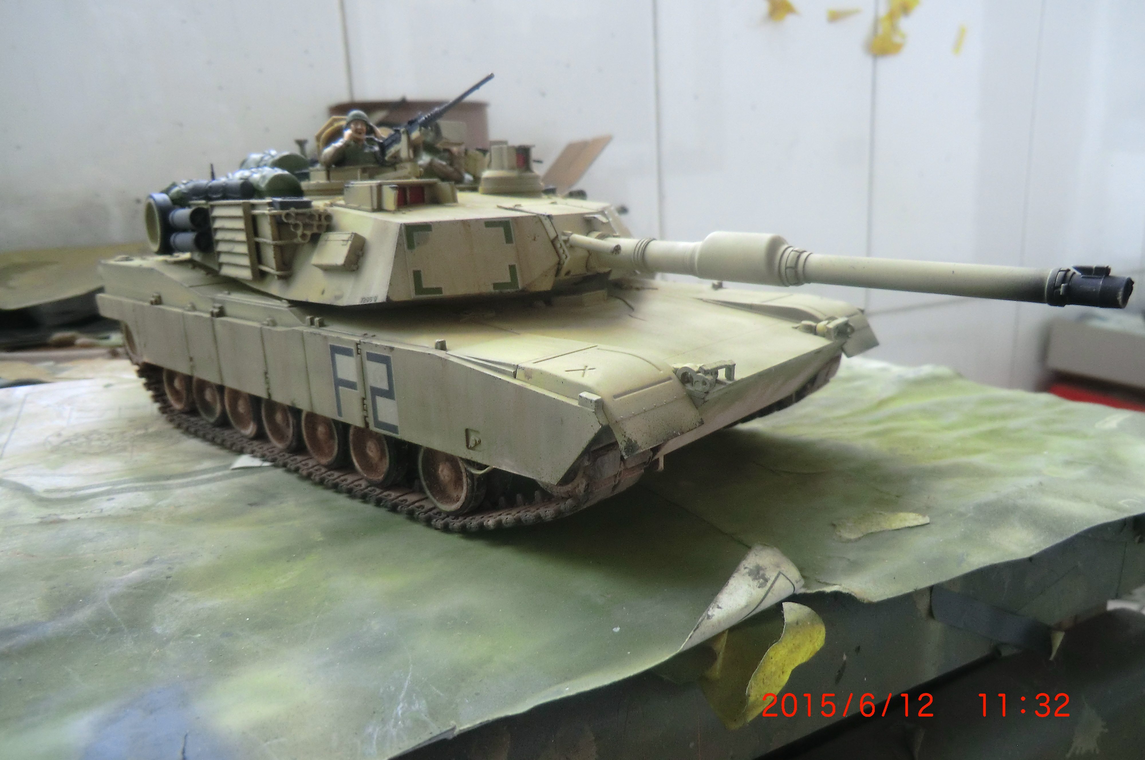 Tanaya 35269 M1A2 Tank Model Formulator 1 35 packet plate