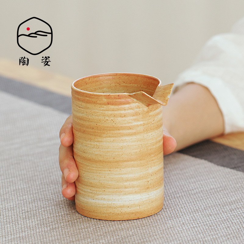 TaoZi manual undressed ore coarse TaoYan mud Taiwan hand grasp the big well fair keller cup and a cup of tea tea sea points