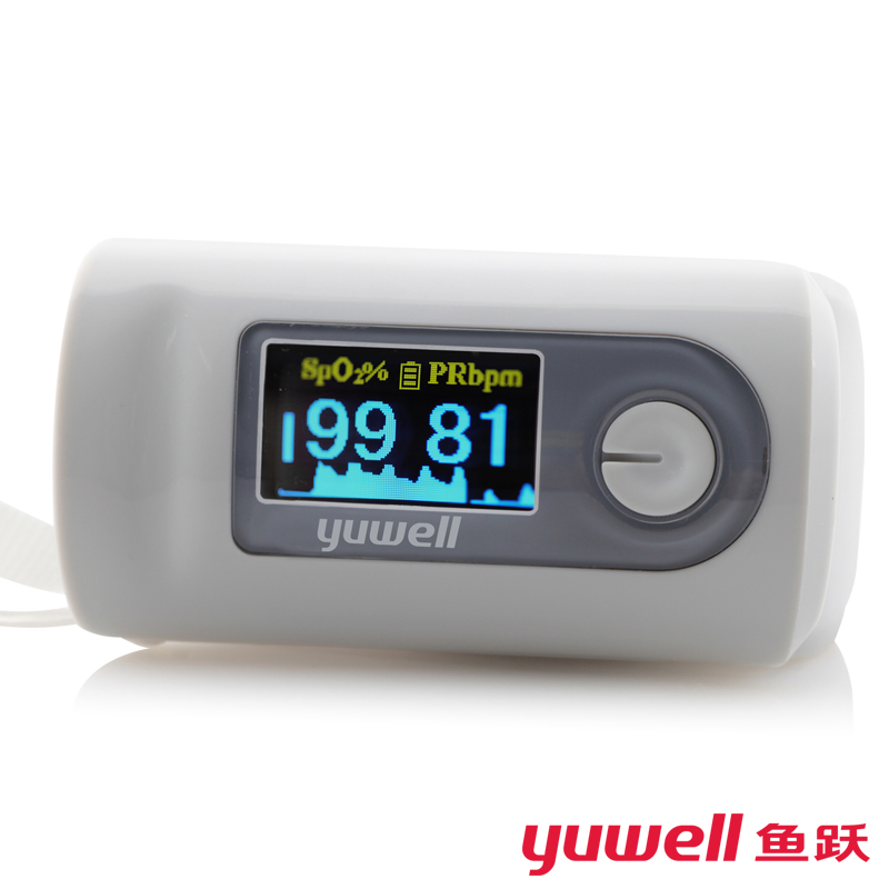 鱼跃指夹血氧仪YX301血氧饱和度检测仪 脉搏监测仪 指夹式心率仪
