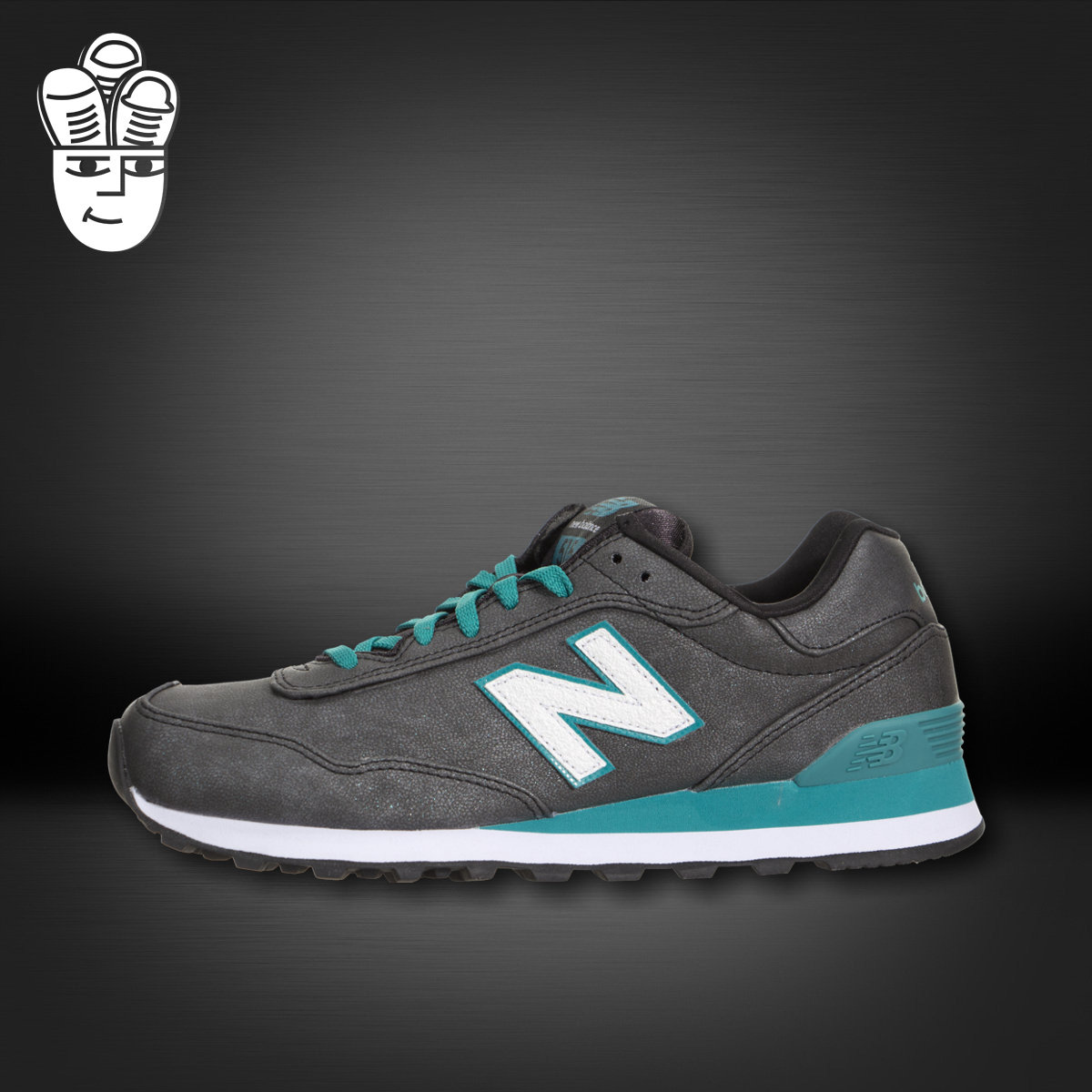 New Balance 515 NB女子复古跑鞋 运动休闲鞋 灰绿配色