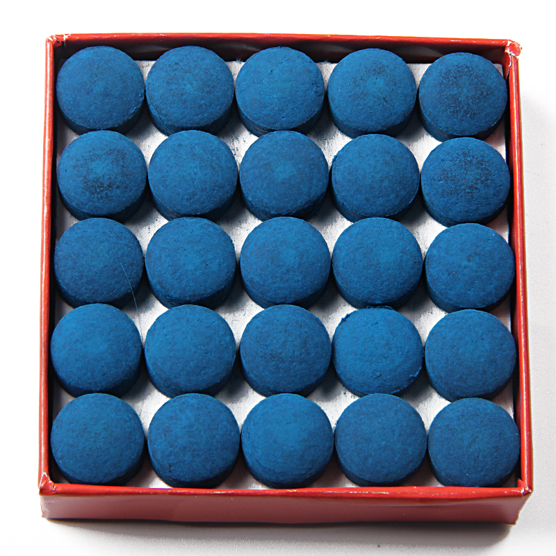 Plum blossom basket color imported English Snooker billiard club Blue diamond brand color leather head