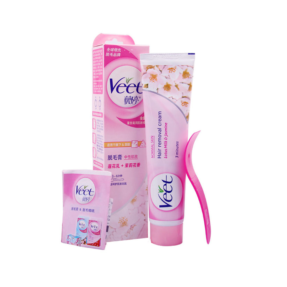 Veet/薇婷 脱毛膏100ml中性  男士女士身体腋毛腿毛