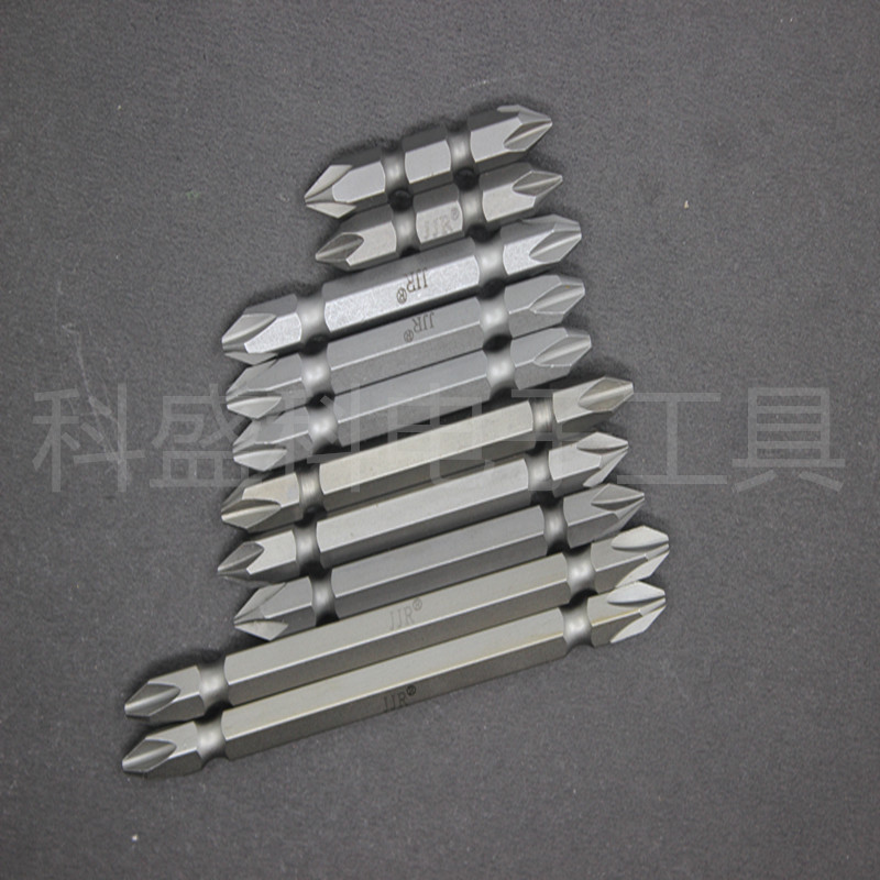 Taiwan JJR electric batch screwdriver head wind batch dedicated SS1 4 double-head cross series pneumatic knife head