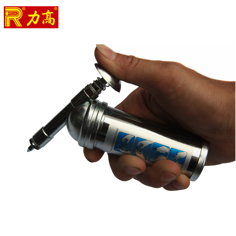 (Taiwan Ligao) imported manual butter gun mini hand-press small butter gun R-80 80cc