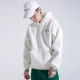 Ẩn trong thành phố Mùa đông thương hiệu hip hop cá tính in mũ trùm đầu cộng với áo len nhung nam Đường phố nam nữ áo khoác thủy triều