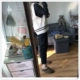 Mùa xuân mới đại học gió ~ mềm mại 糯 họa tiết cổ chữ V xoắn retro áo len cashmere vest không tay vest áo ghi lê len Áo len cổ chữ V