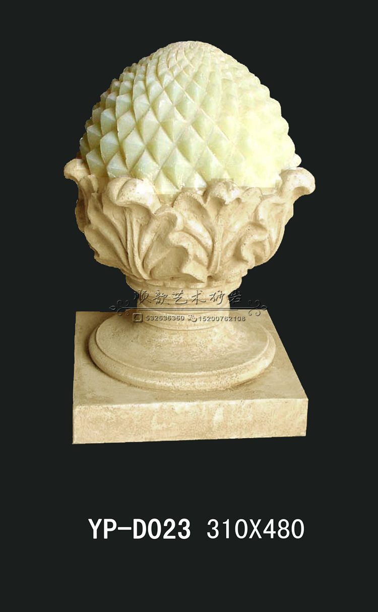 Light transmission flower bud lamps lamp holder garden forest landscape light pendulum pieces sandstone lamps decoration community lamps design