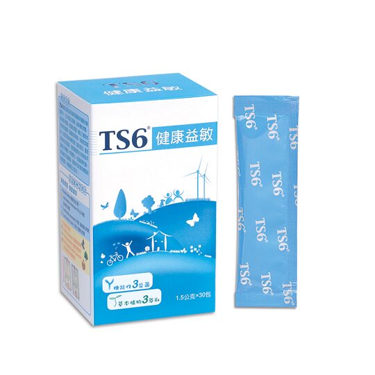 台湾官网直邮进口TS6 健康益敏(1.5g)x30入