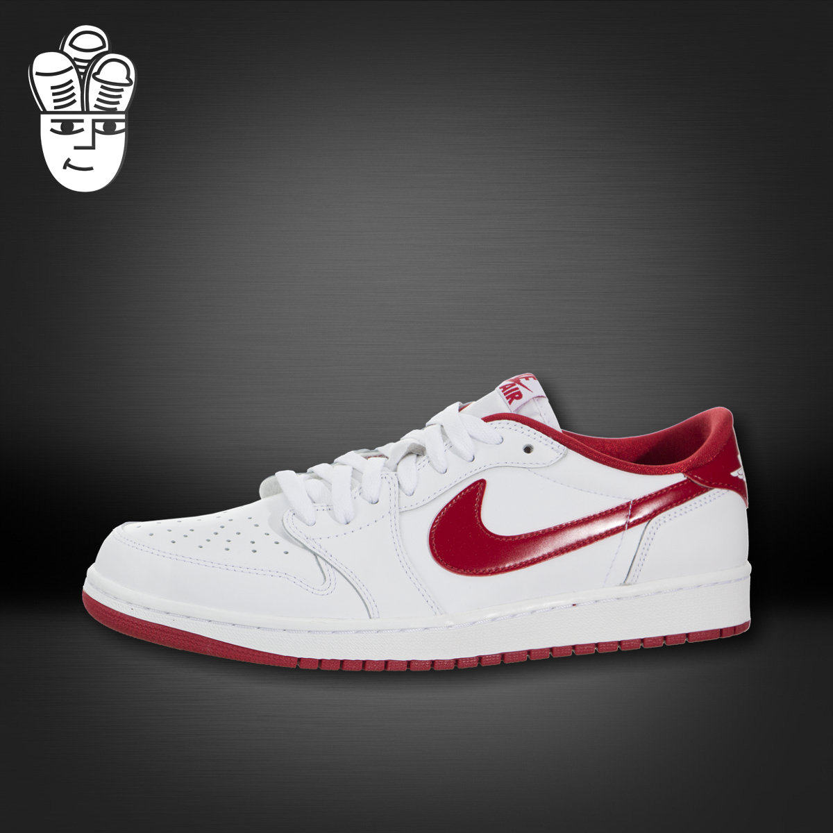 Air Jordan 1 Retro Low OG AJ1 低帮白红板鞋 复刻元年