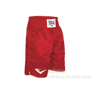 (USA shipped) genuine EVERLAST boxing pants boxing match shorts boxing suit red