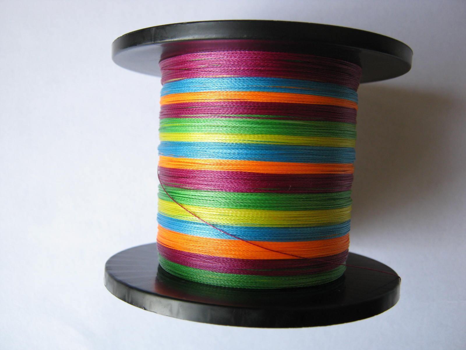 4 Editor's 500 m Color vigorous horse fish line braided wire PE Line disc Eagle kite Line ten meters One color wrap
