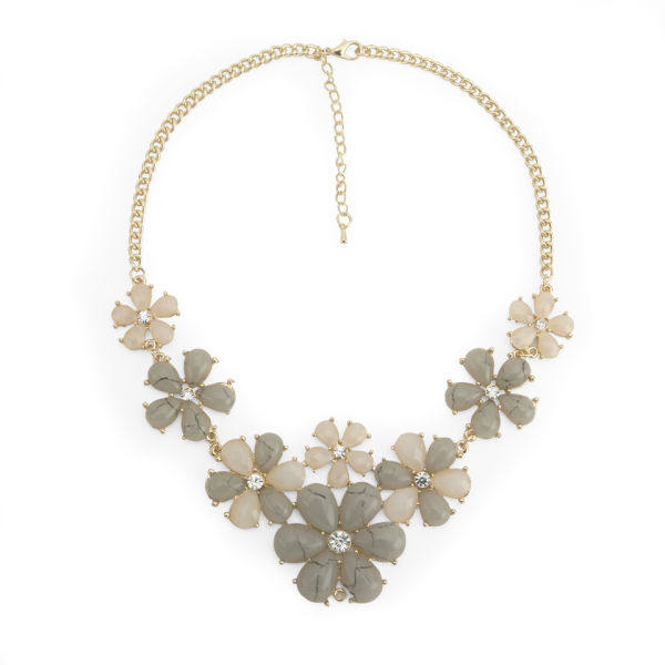 IMPULSE WOMENS NECKLACE FLOWERS NECKLACE FLOWERS FLOWERS NEFLACE FLOWERS FLOWERS