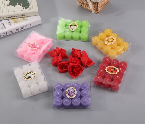 Scented candles smokeless cup wax birthday candles display glass candles incense candles