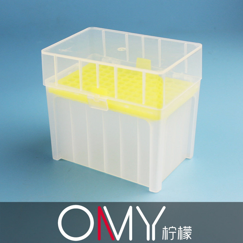 1000ul/1ml加长枪头盒 吸头盒 吸嘴盒TIP头盒 96孔 KG130
