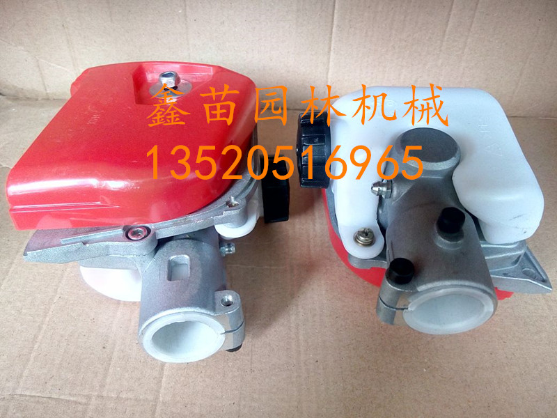 Xiaolong 2300 high branch oil saw working head gearbox 24-7 teeth high branch shear working head 26 7 teeth 26 9
