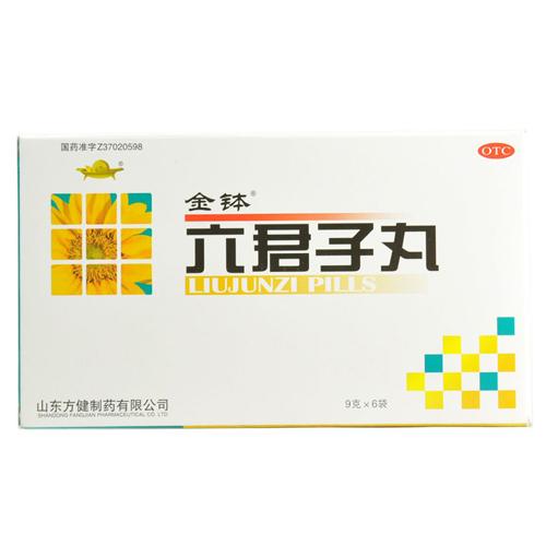 金钵 六君子丸 9g*6袋/盒 补脾益气 脾胃虚弱 气虚痰多 腹胀便溏