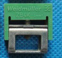 ZB 4G GN GE Weidmiller Converse Drain Wireframe Insulated Wireframe 0322160000