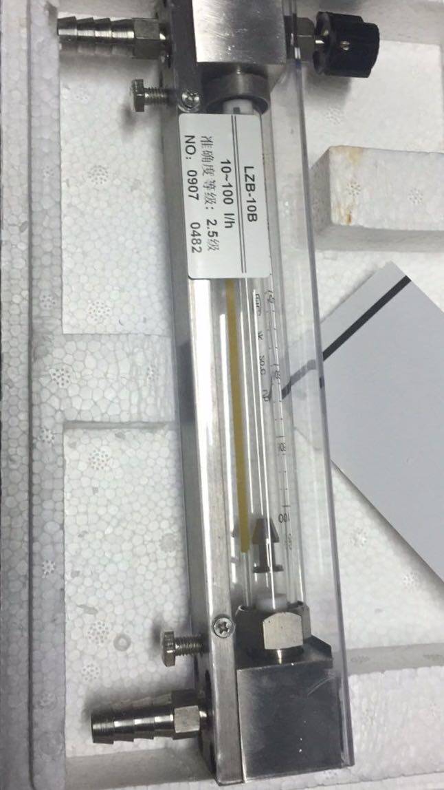 Yu Yao silver ring LZB 4B 4B 6B 10B 10B steel glass rotor flow meter gas liquid float flow meter