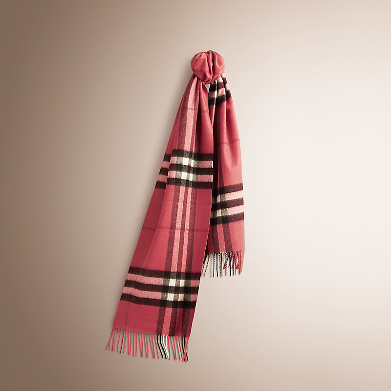 Burberry博柏利 经典格纹羊绒围巾 39941321