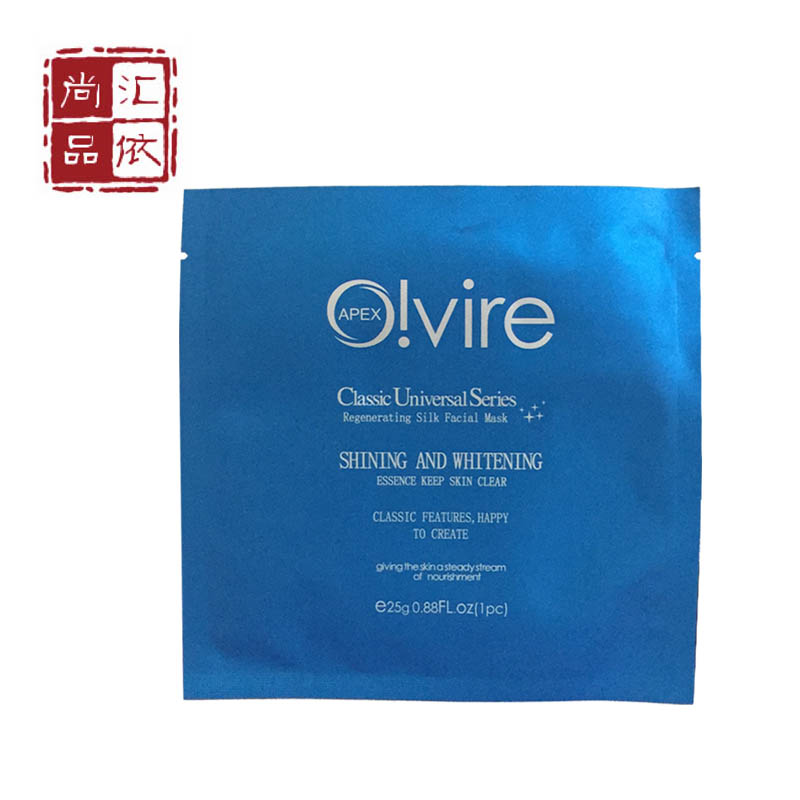 奥薇 化妆品 正品 宛若新生蚕丝面贴膜25g*10片