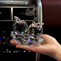 Car decoration products Crystal Apple car ornaments perfume Seat car interior accessories deodorization to ensure safe women
