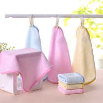 Full of 6 baby child feeding saliva towel baby soft absorbent bamboo fiber towel children cotton side towel