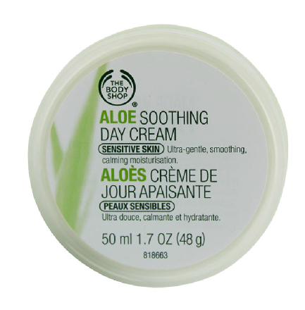 The Body Shop/美体小铺 芦荟纾缓日霜50ml 保湿滋润抗氧化面霜