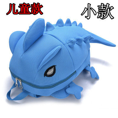 New cute little pricehedgehog nursery school bag baby Bag Boys Girls Minus Minus Cartoon Monster Child Rear