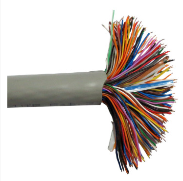 HYA indoor 50 pairs of large logarithmic telephone cable 50 pairs of large logarithmic communication cable 0 4 wire diameter pure copper